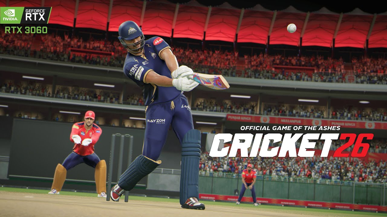 Cricket 26 | Benchmark Test | RTX 3060 Laptop | 1080p High/Ultra & 1440p Ultra