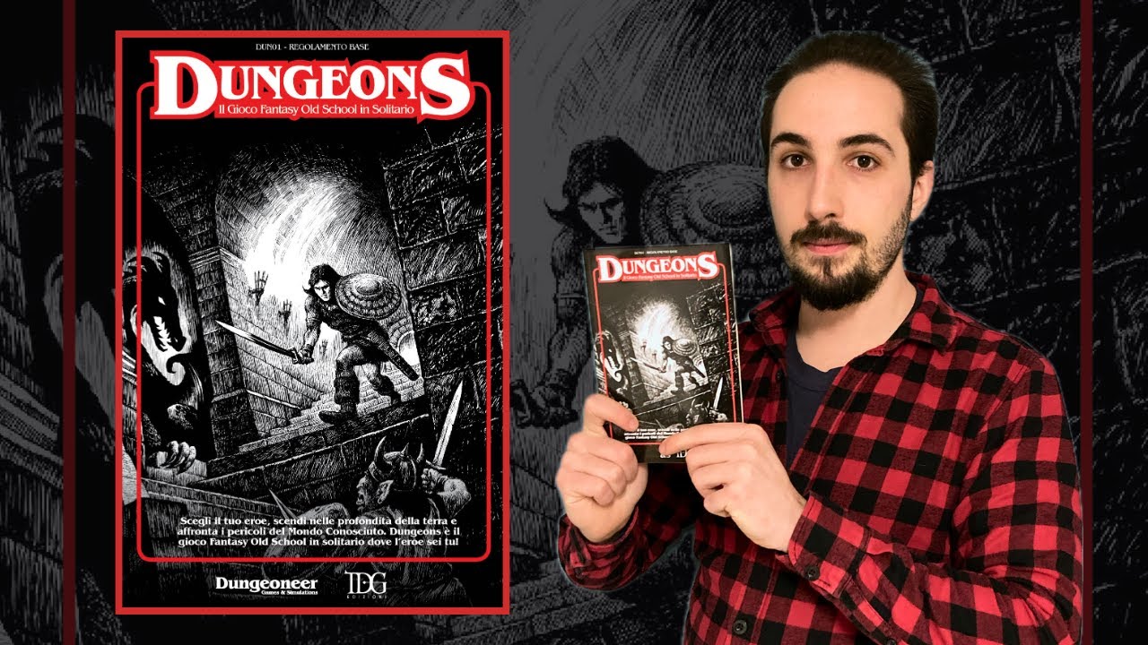 DUNGEONS⎜Il gioco fantasy Old School in solitario - RECENSIONE