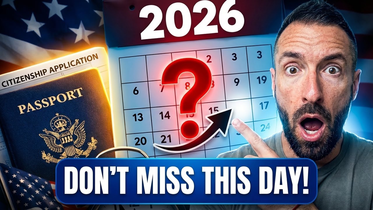 WHAT is The EXACT Day You Can (and Should) File for U.S. Citizenship in 2026?