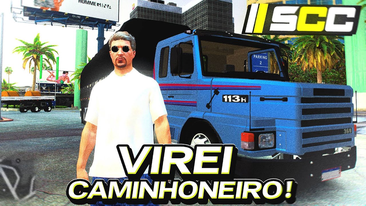 VIREI CAMINHONEIRO NO STREET CAR CLUB RP!🚚 (PRIMEIRO EMPREGO)