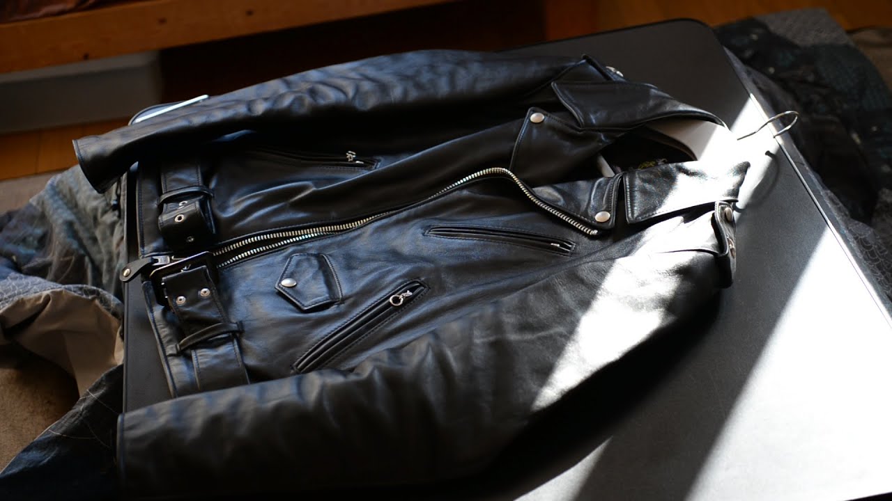 Schott ショット #7416 613UHT ホースハイド 未使用に近い中古 開封から２週間