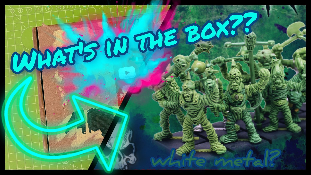 What's in the box?? Undead white metal miniatures?