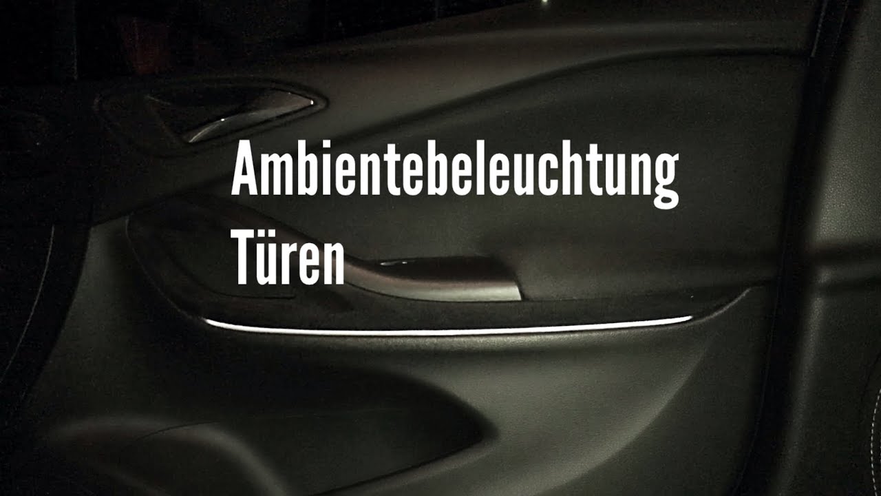 Opel Astra K - Ambientebeleuchtung nachrüsten | retrofit original ambient lightning