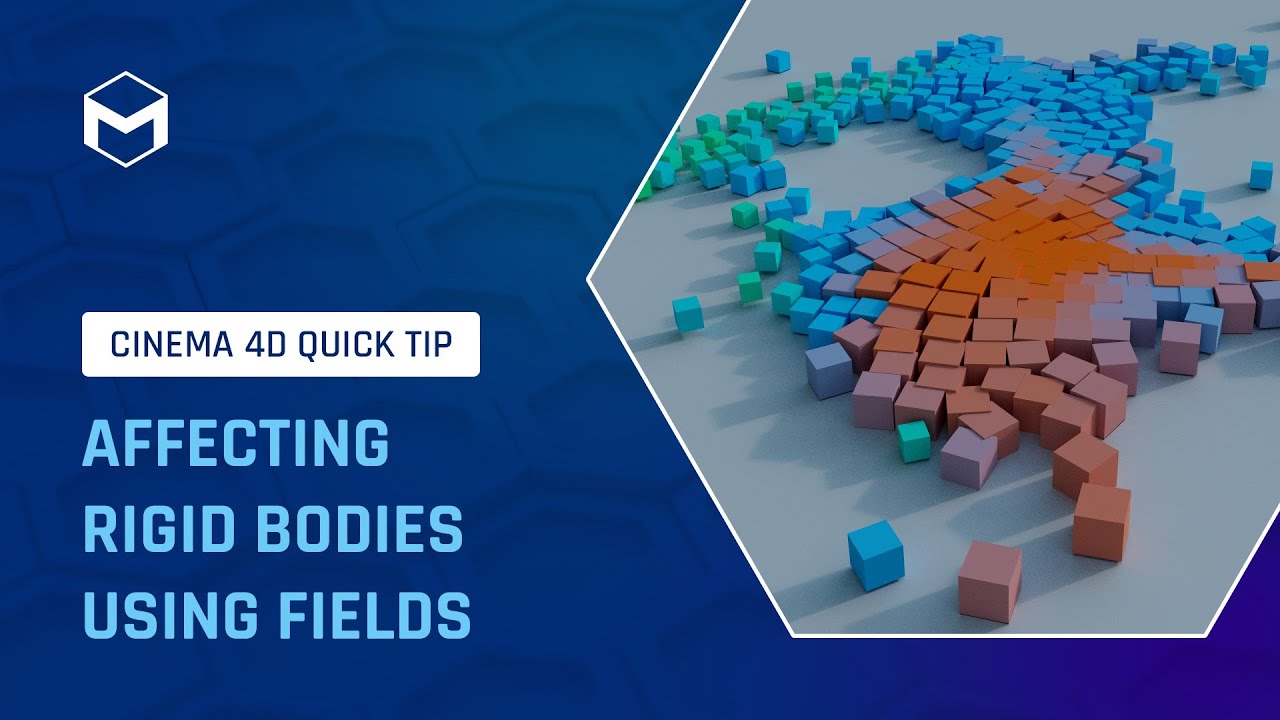 #C4DQuickTip 184: Affecting Rigid Bodies using Fields in Cinema 4D