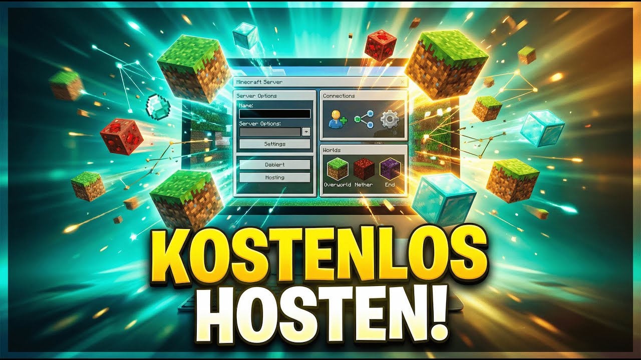 Minecraft Server KOSTENLOS hosten auf dem eigenem PC (Einfach erklärt!) 💻🔥