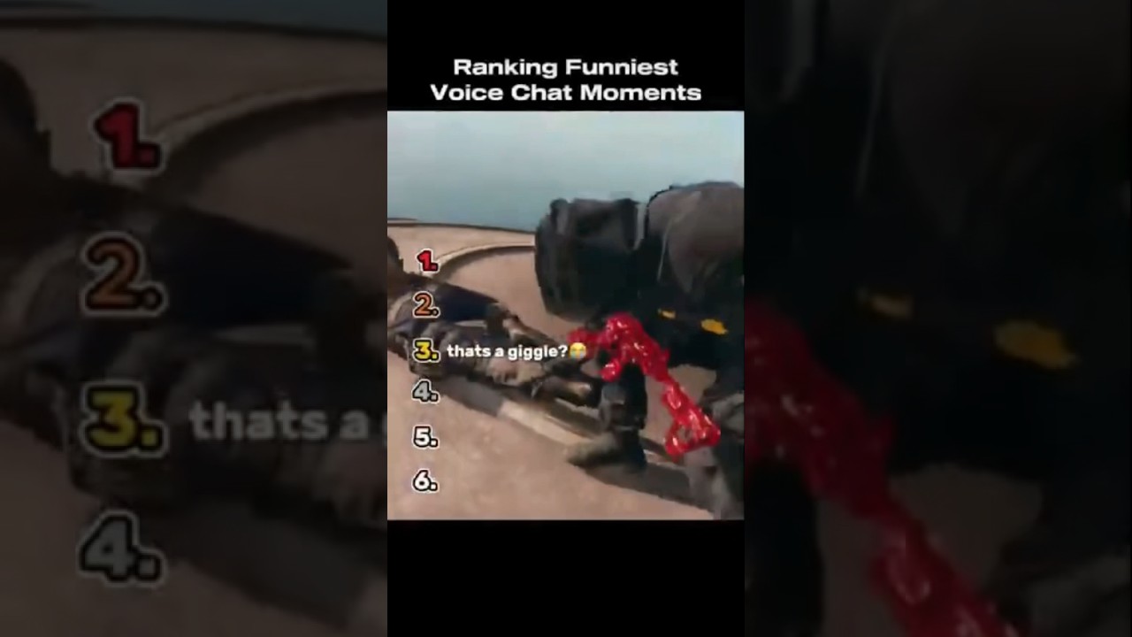 Ranking Funniest Voice Chat Moments