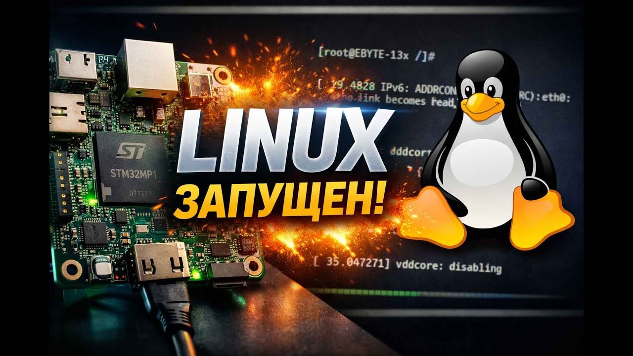 #4 STM32MP135 |  Запустил Linux c SD карты 2026 02 03 17 33 26