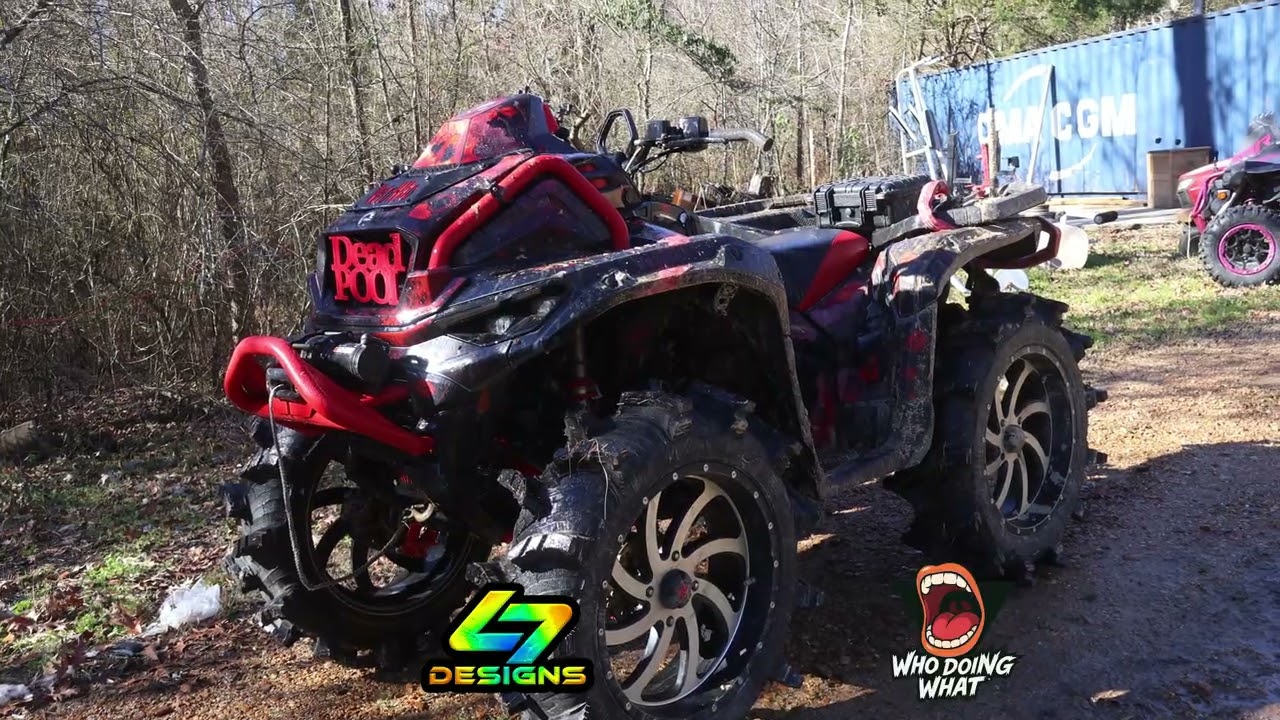 ATV Wrap washing from L7 Designs.
