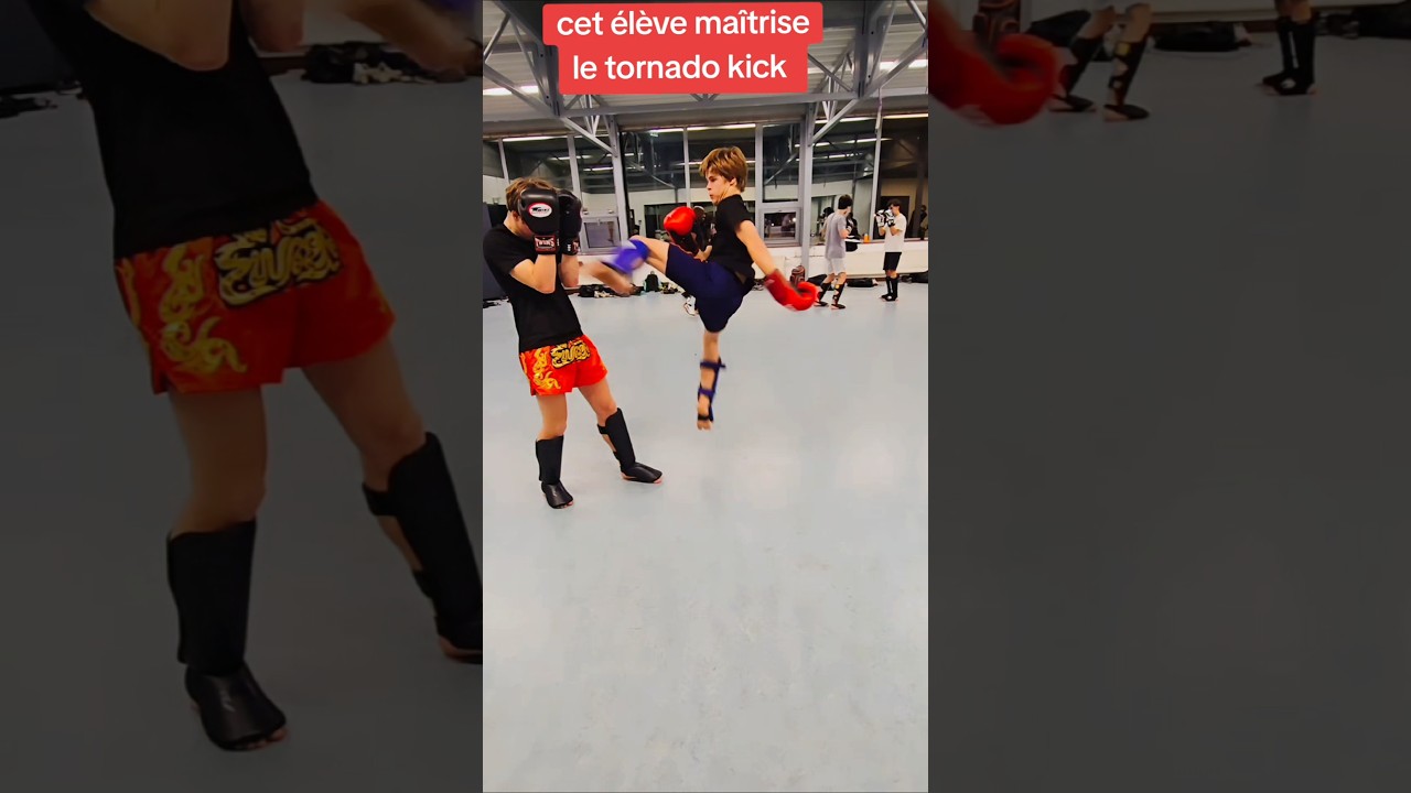 Boxe : il maîtrise le tornado kick 