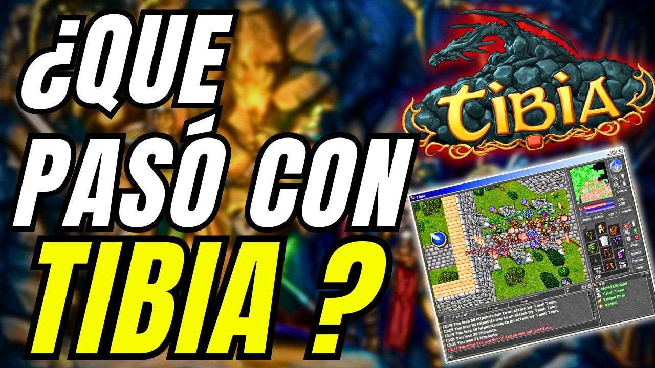 Qu&eacute; pas&oacute; con Tibia? - La Historia del MMORPG m&aacute;s Antiguo de la Historia