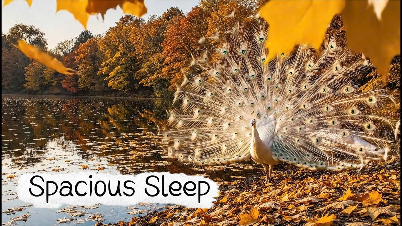 Earth's Heartbeat: Wild Peacock Ambience & Deep Grounding Piano (432Hz) #deepsleep