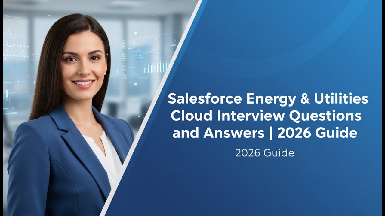 Salesforce Energy & Utilities Cloud Interview Questions and Answers | 2026 Guide