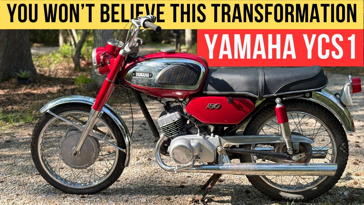 We Gave This 1967 Yamaha YCS1 a Full Makeover – You Won’t Believe the Transformation!