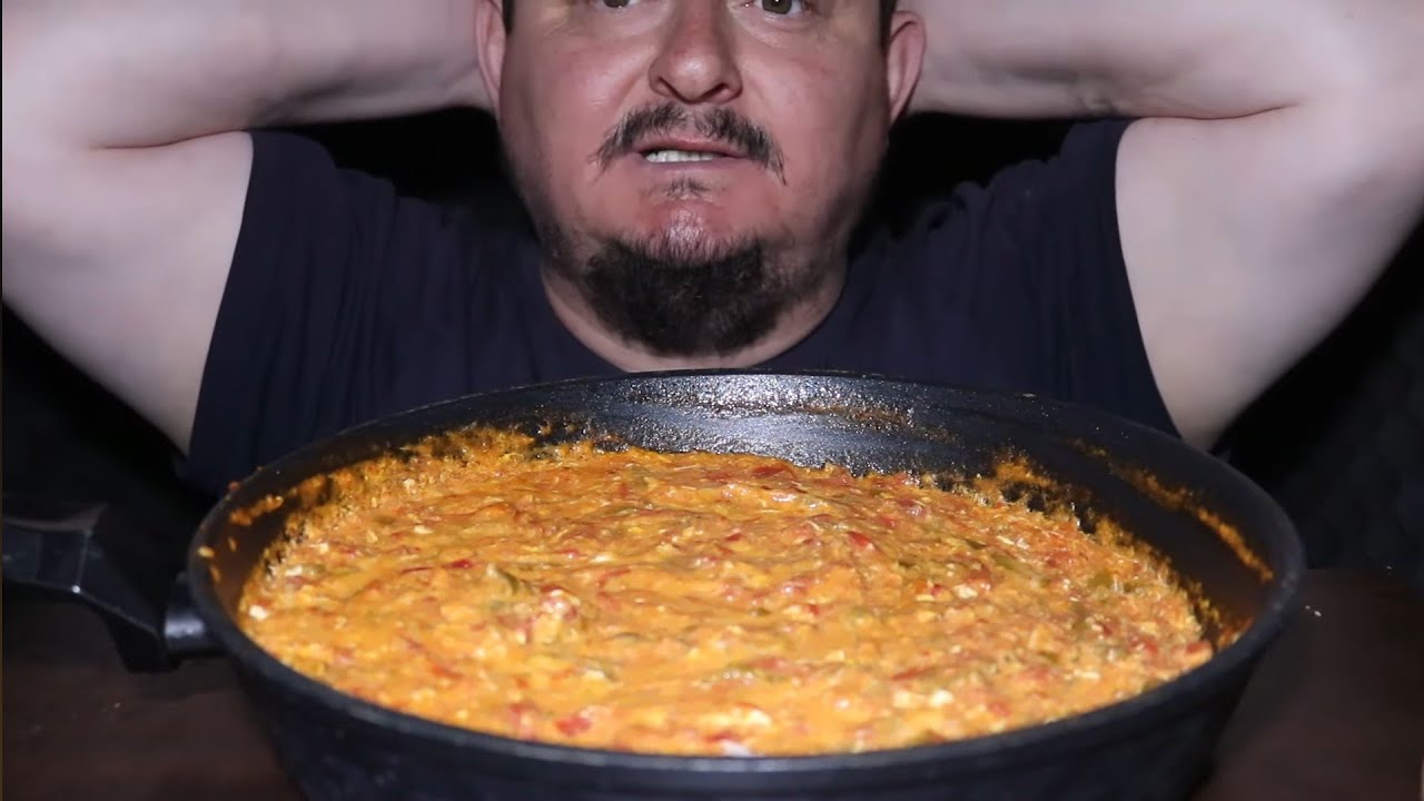 ||ASMR MUKBANG|| Menemen #neromasmr #mukbang #asmr