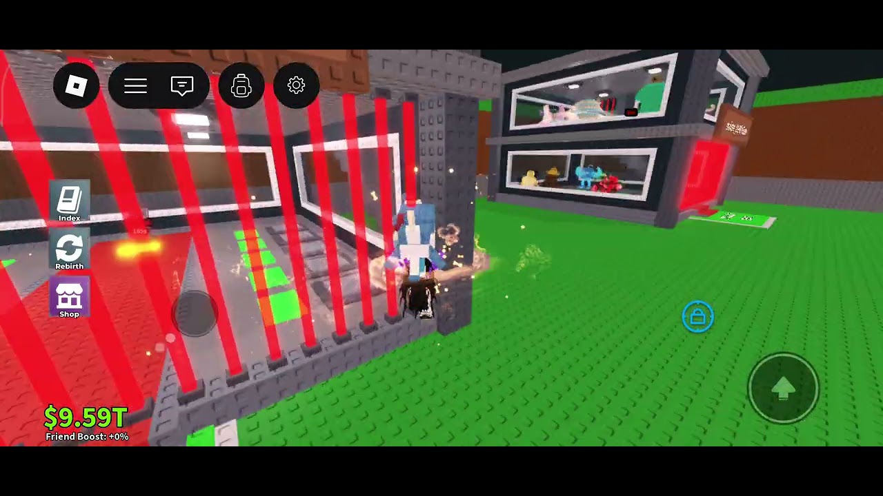 Segundo video de robando en server públicos en roba un brainrot 