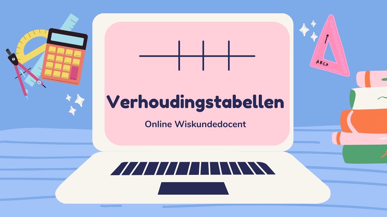 VMBO: Verhoudingstabel maken