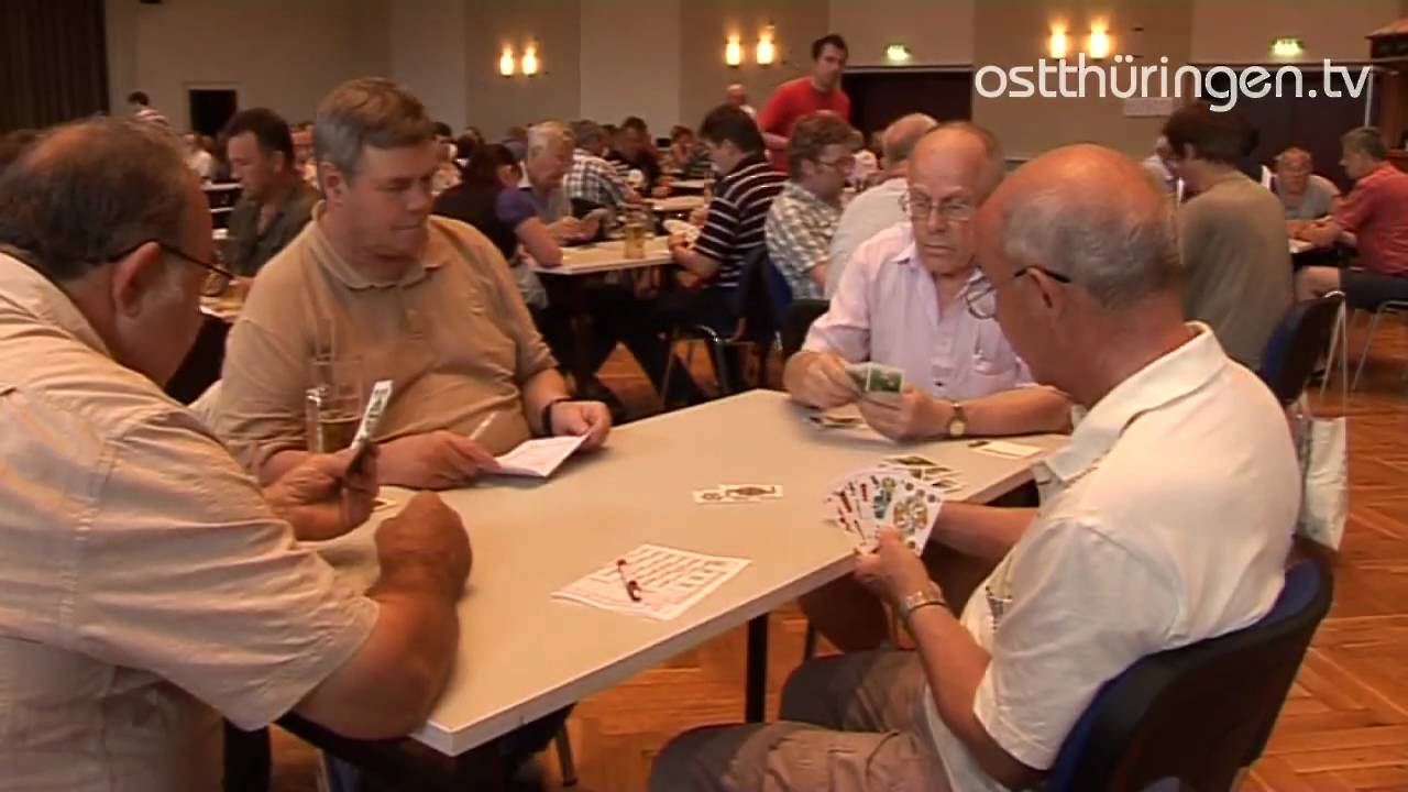 Skatturnier: In Kahla k&auml;mpften 189 Kartenspieler um den 16. Th&uuml;ringen-Pokal