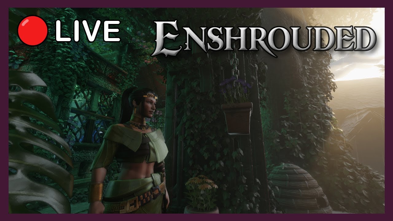 feel like buildin' today | Enshrouded Livestream | !discord !twitch !merch