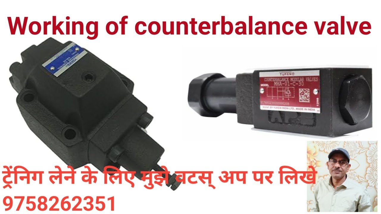 Episode 23 Working of Counterbalance valve in Hindi