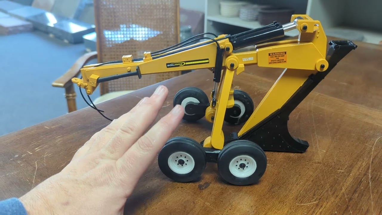 1/16 Pull type Tile Plow by Empty Pocket Rebuilds 