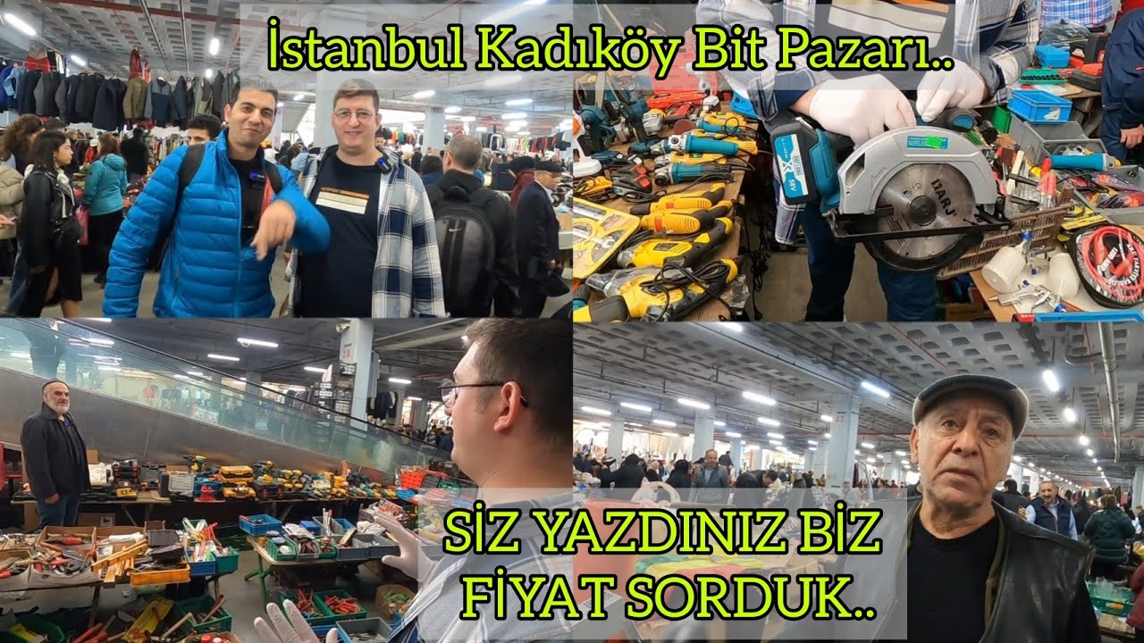 İstanbul Kadık&ouml;y Bit Pazarı Hırdavat Fiyatları