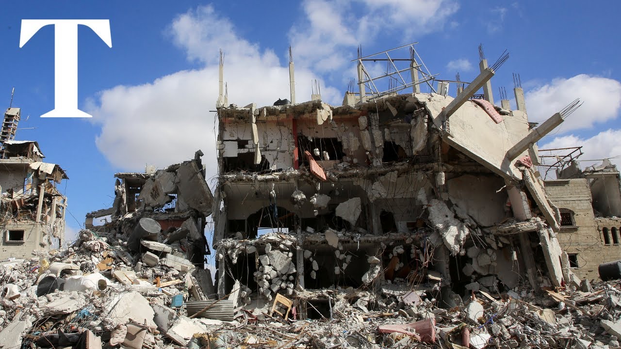 LIVE: View of destruction in Rafah on second day of Gaza ceasefire