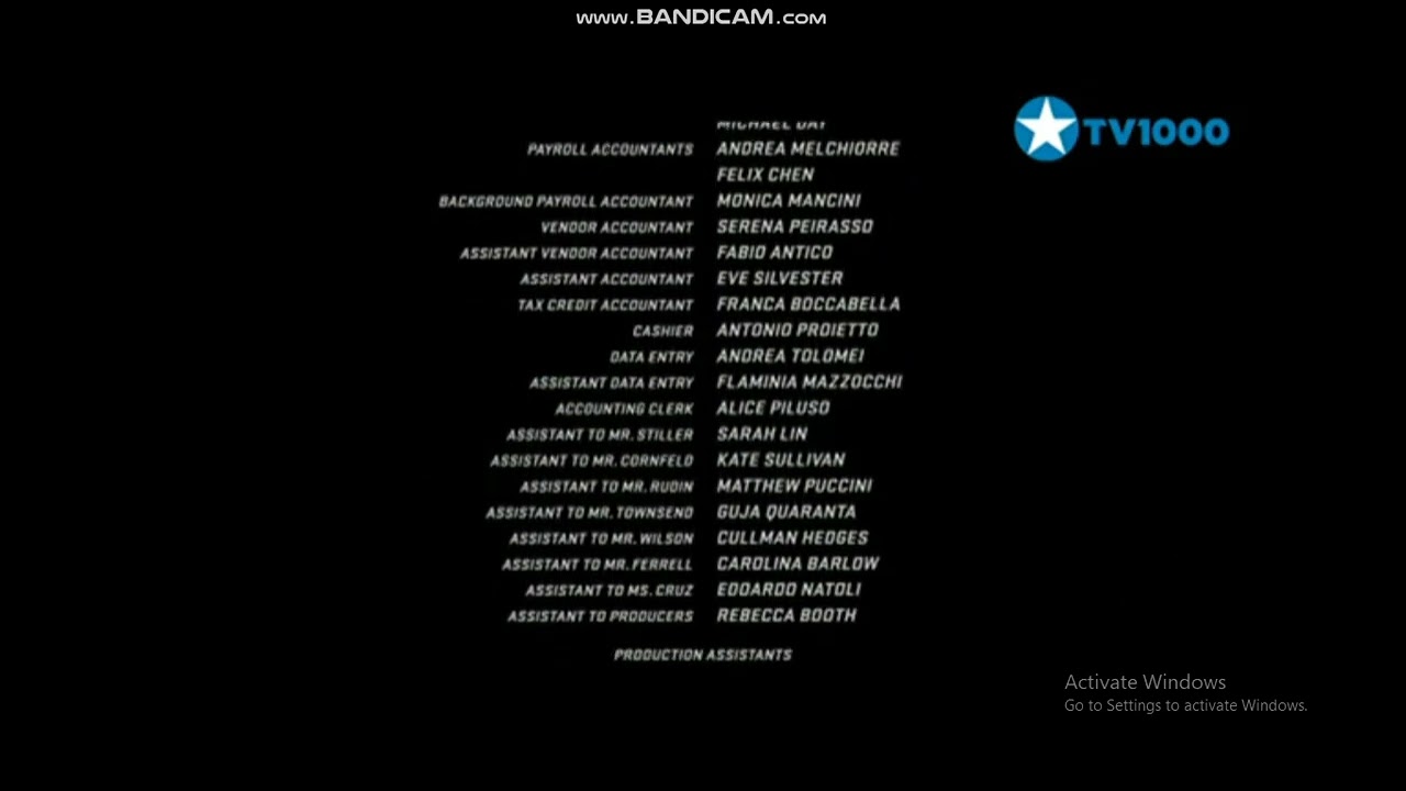 Zoolander 2 End Credits 2016