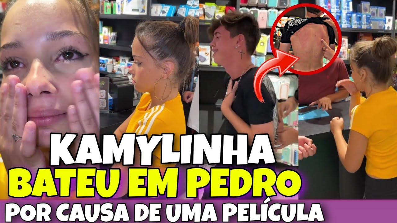 MEU DEUS! KAMYLINHA B4TEU EM PEDRO E DEU CRISES DE CIÚMES POR CAUSA DE UMA PELÍCULA DE PRIVACIDADE 😱