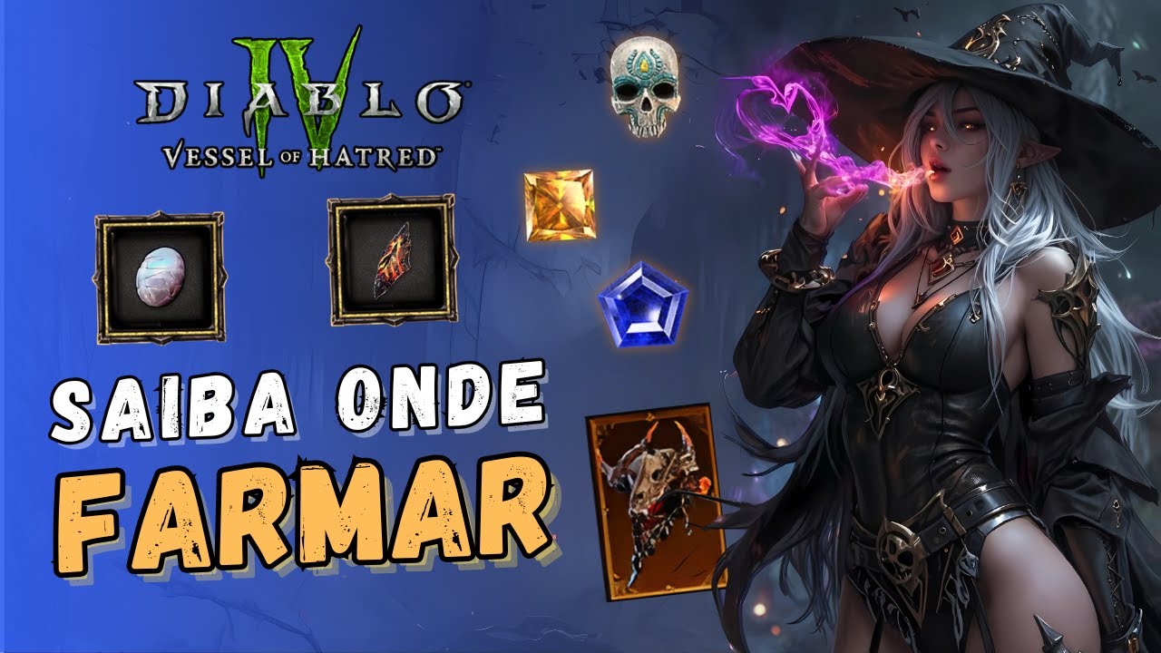 Diablo 4: Onde Farmar Itens Míticos, Obducita e Gemas Rapidamente!