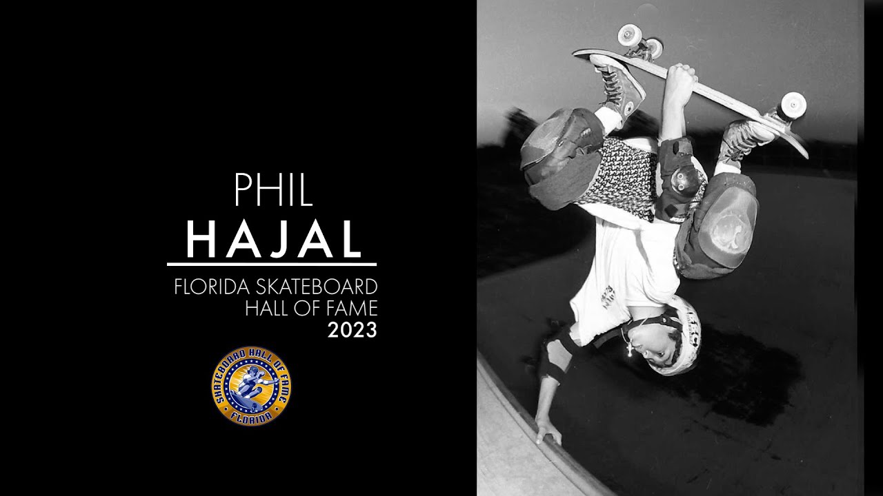 2023 Florida Skateboard Hall of Fame Inductee Phil Hajal.