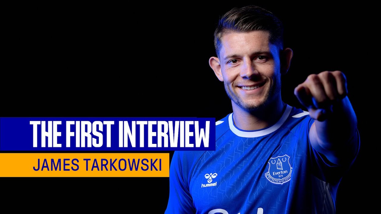 JAMES TARKOWSKI signs for Everton! | First interview with new Blues defender