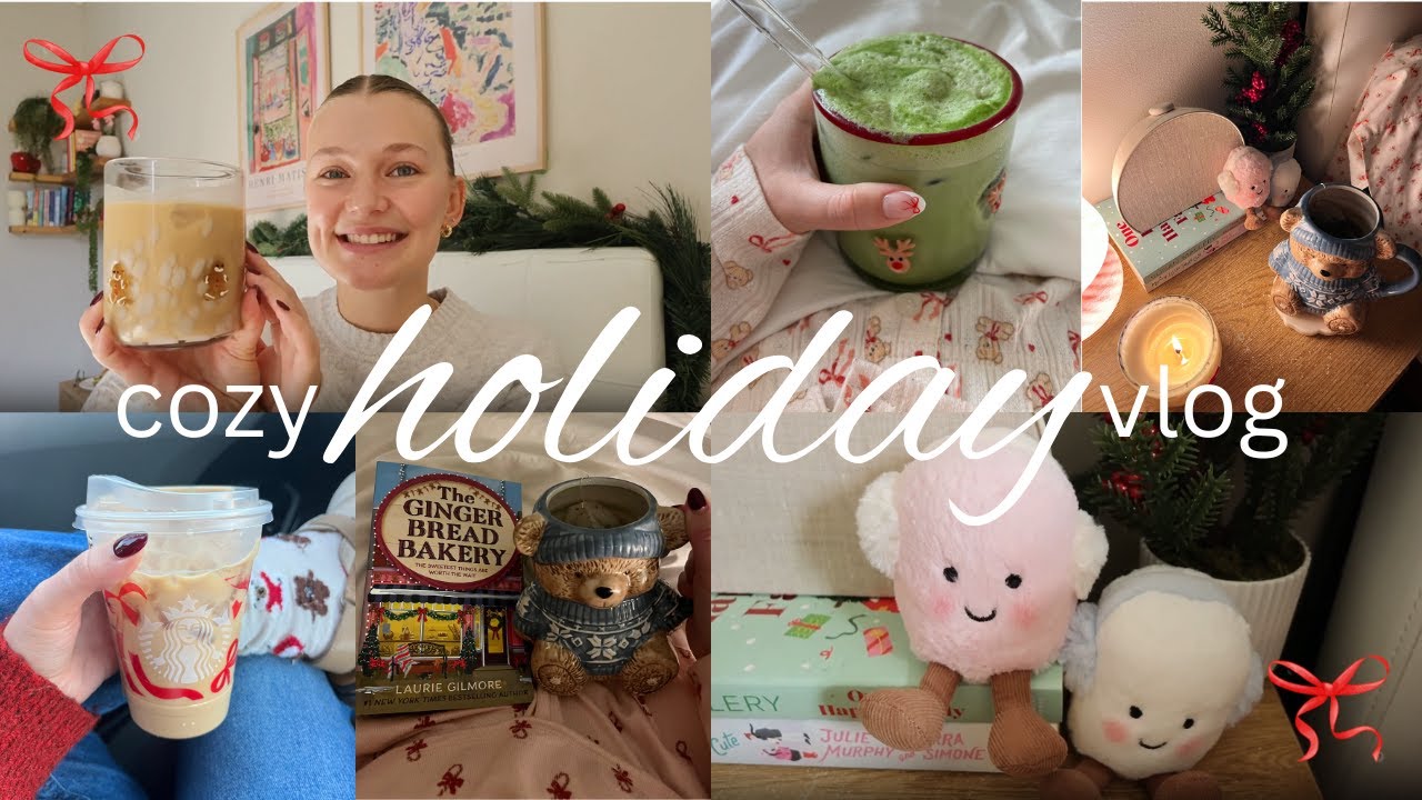 Уютный праздничный видеоблог🧸🎀🎄❄️ Рождественские покупки, уютное чтение, подборка декора и уютная...