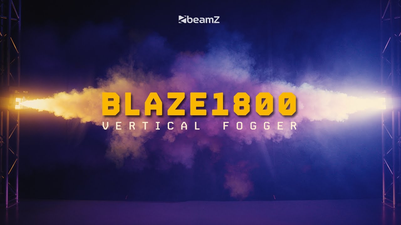 BeamZ BLAZE1800 Vertical Fogger 24x4W 4-in-1 LED