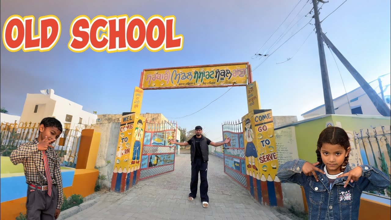 OLD SCHOOL 🏫 TOUR 😦 