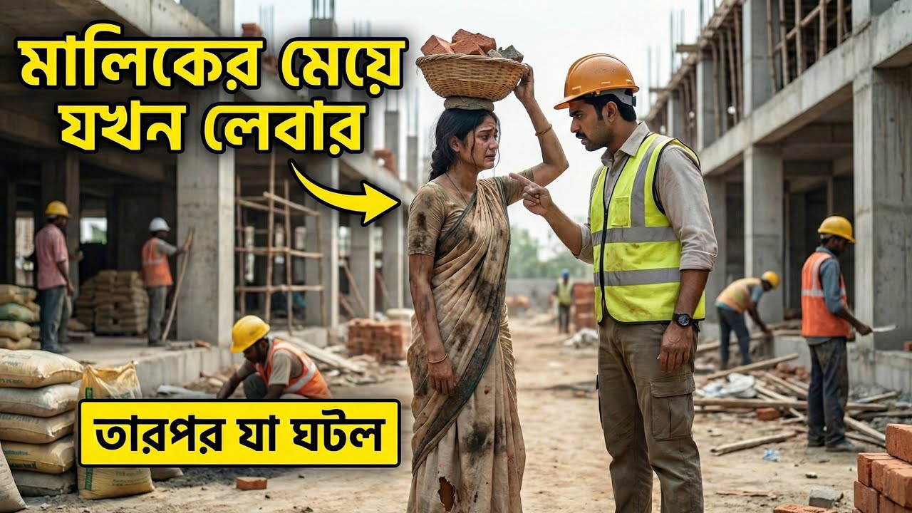 মালিকের মেয়ে যখন লেবার! | ছদ্মবেশে ধরলেন কোটি টাকার দুর্নীতি | Emotional Story