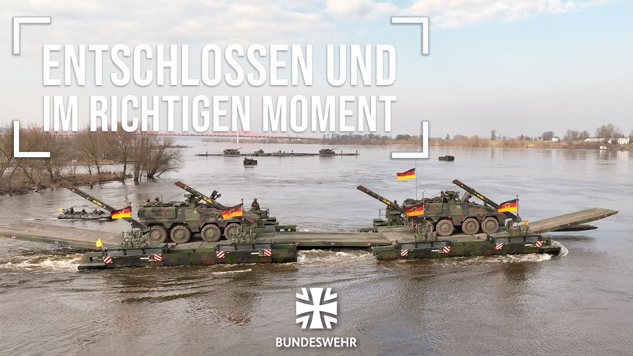 Alleinstellungsmerkmal des Pionierbr&uuml;ckenbataillons 130 in der NATO: Amphibie M3 | Bundeswehr