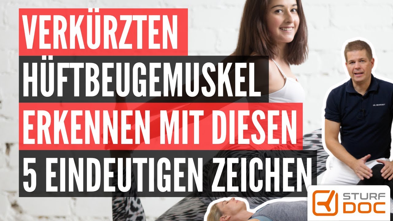 5 Anzeichen für einen verkürzten Hüftbeugemuskel. Psoas verkürzt?