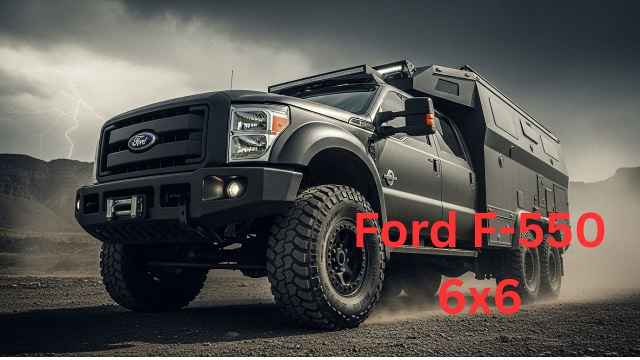 $650K 2026 Ford F-550 6x6 – The Wildest Camper Ever | Where Luxury meets Motion