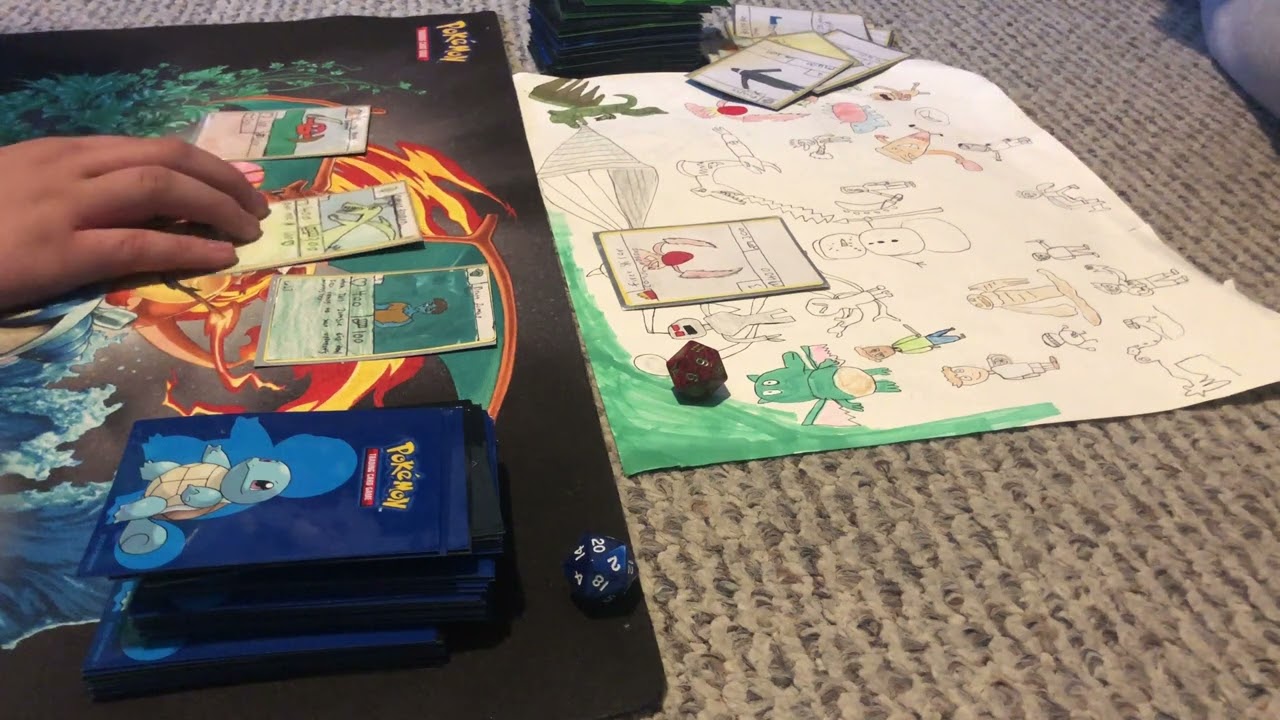 (Homemade tcg) battle video set 4-set 1 cards prt 1