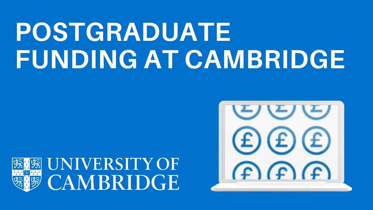 Postgraduate funding at Cambridge | #GoingToCambridge