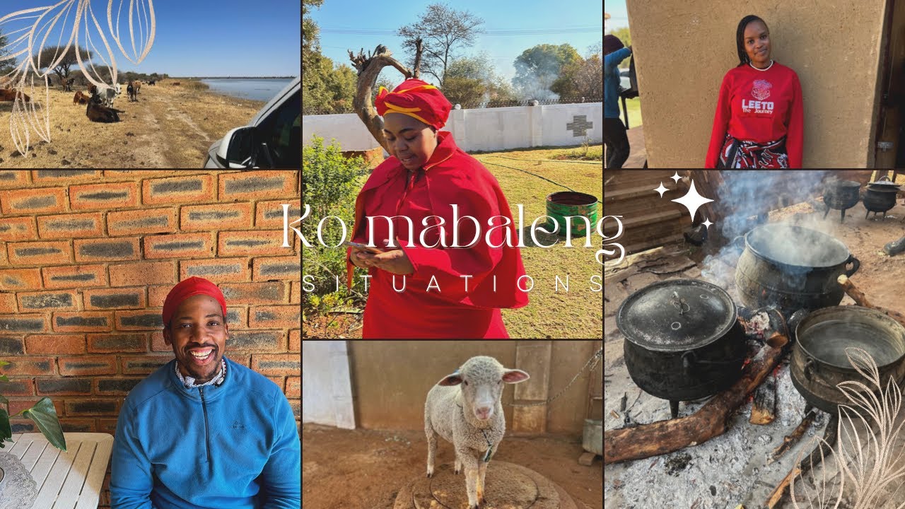 Ko mabaleng | Lesedi letsoku off | Sbongile’s sheep escape | #basebeletsi #magobe