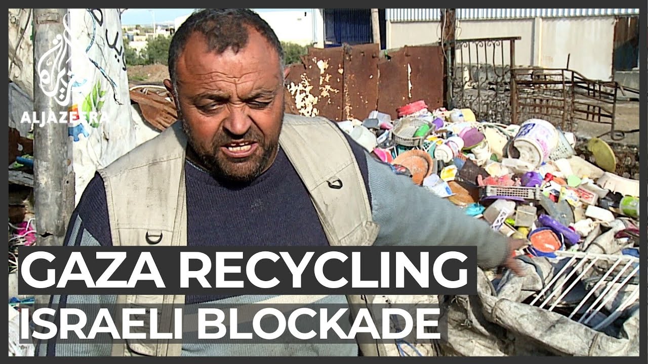 Israeli blockade hinders Gaza waste management