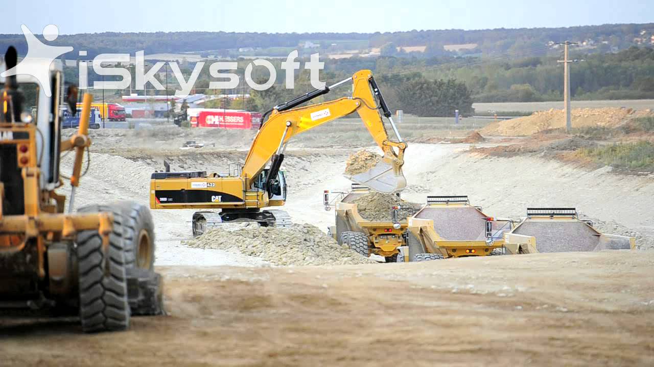 LGV SEA - VINCI - CAT 390D - BELL B50D - KOMATSU D65EX - CAT D6N LGP - Volvo A30F