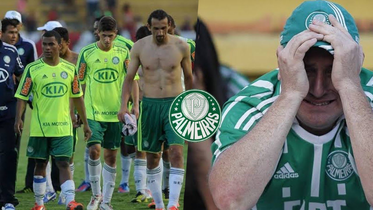 PALMEIRAS REBAIXADO CAMPEONATO BRASILEIRO 2012 - TRAJETÓRIA COMPLETA 