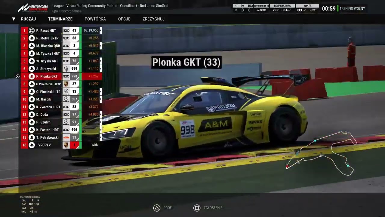 ACC| VRCP| CONSILIOART GT2 CHAMPIONSHIP| RUNDA 4| SPA