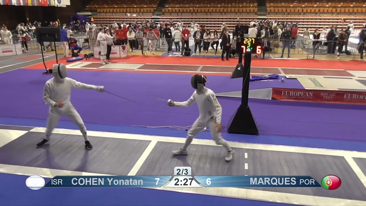 2022 350 T32 01 M E Individual NoviSad SRB ZCH BLUE MARQUES POR vs COHEN ISR