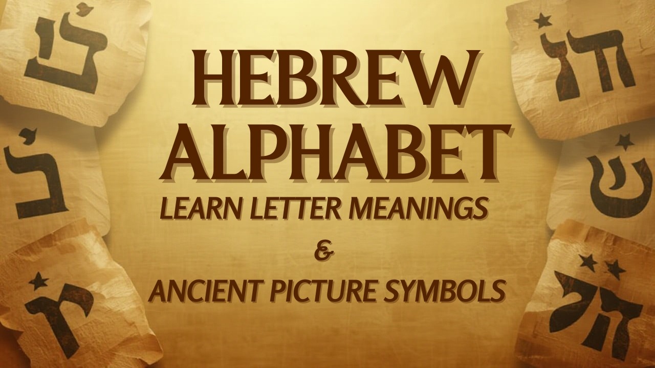 Learn the Hebrew Alphabet from Aleph to Tav with clear pronunciation and simple explanation.