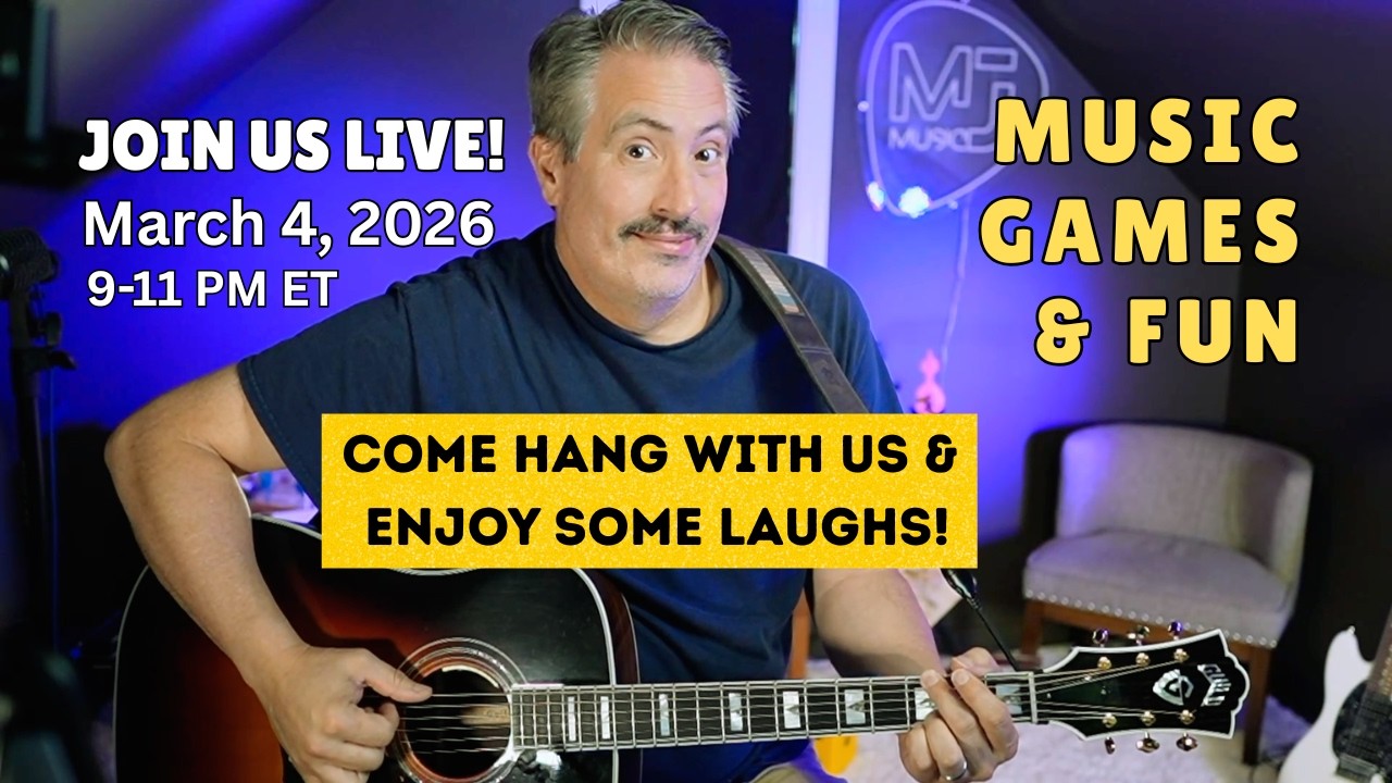 Live with Mark Johnston! Acoustic Covers, Originals & Interactive Fun!