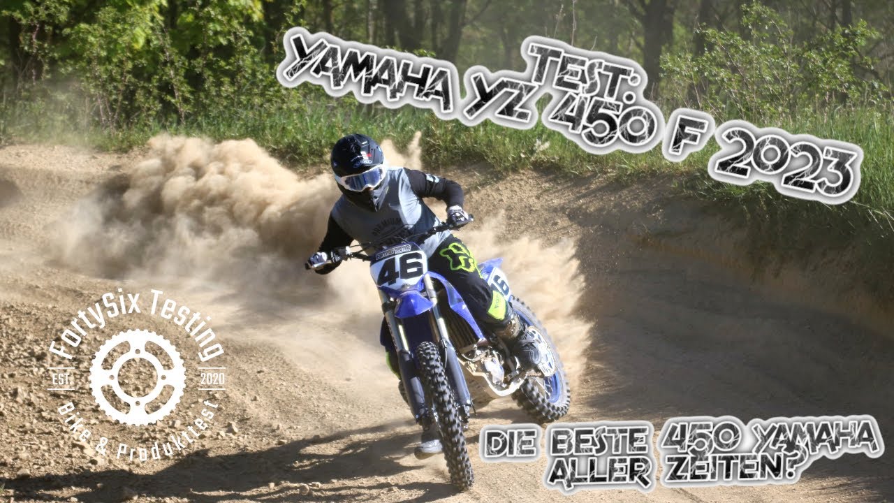 Yamaha YZ450F 2023 Test