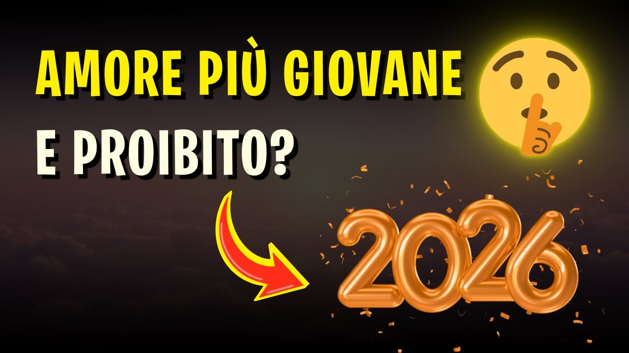 ❤️‍🔥 Un Amore Più Giovane e Proibito... Nel 2026 il Destino vi Unirà Finalmente.